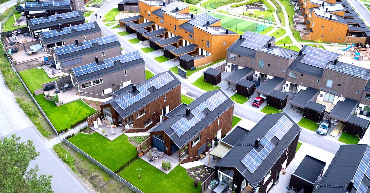 solceller på tak