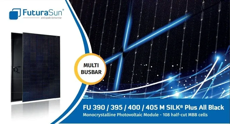 FuturaSun 390W Monokristallina Solceller